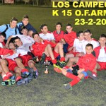 Πρωταθλητές Νέων οι Κ15 του Ο.Φ.Αρμένων!!!!